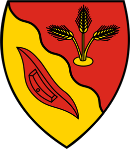 Neuenkirchen municipylity 徽章的矢量图像